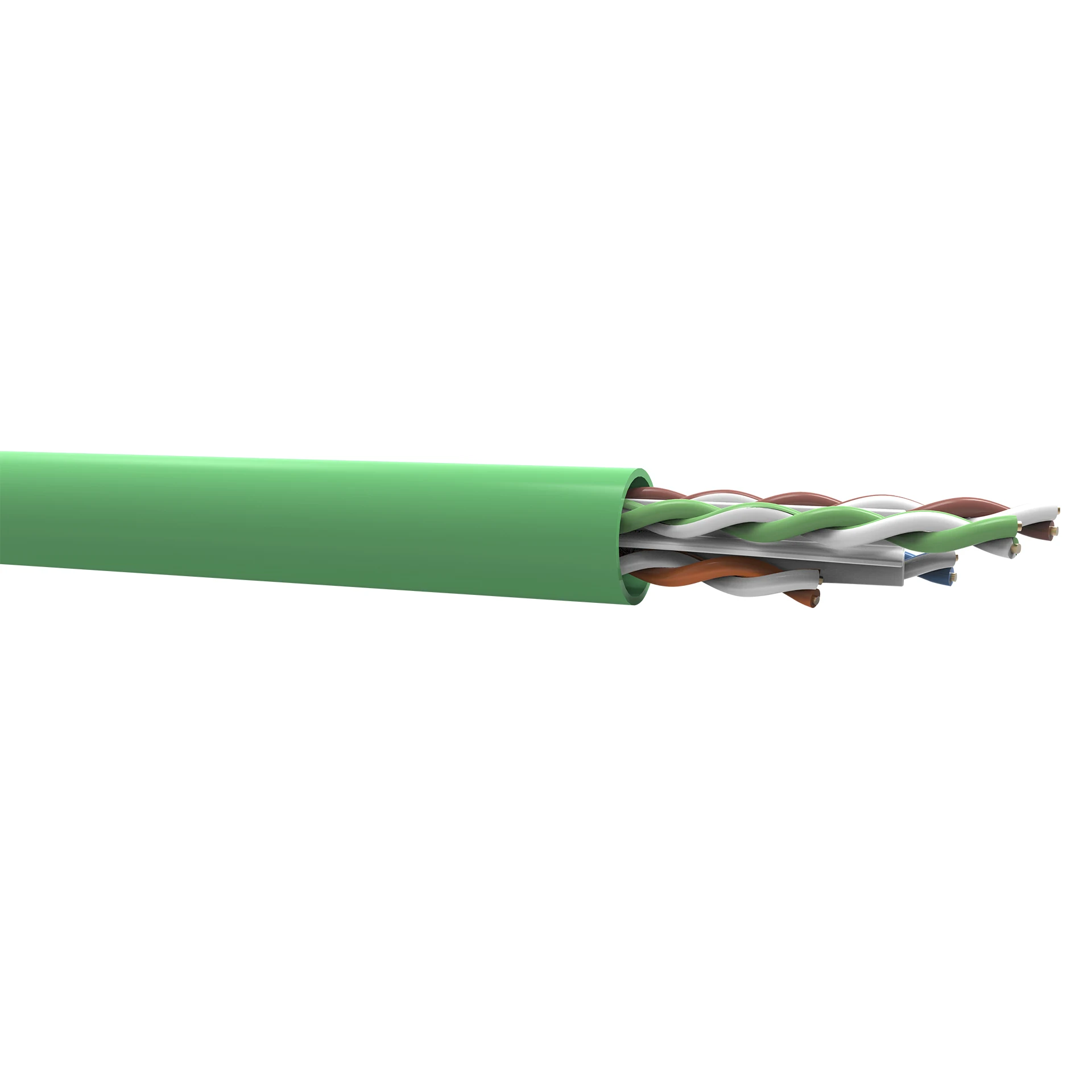 CABO TRANSMISSAO DE DADOS GIGALAN GREEN U/UTP 23AWGX4P CAT.6 LSZH-3 CZ RIB