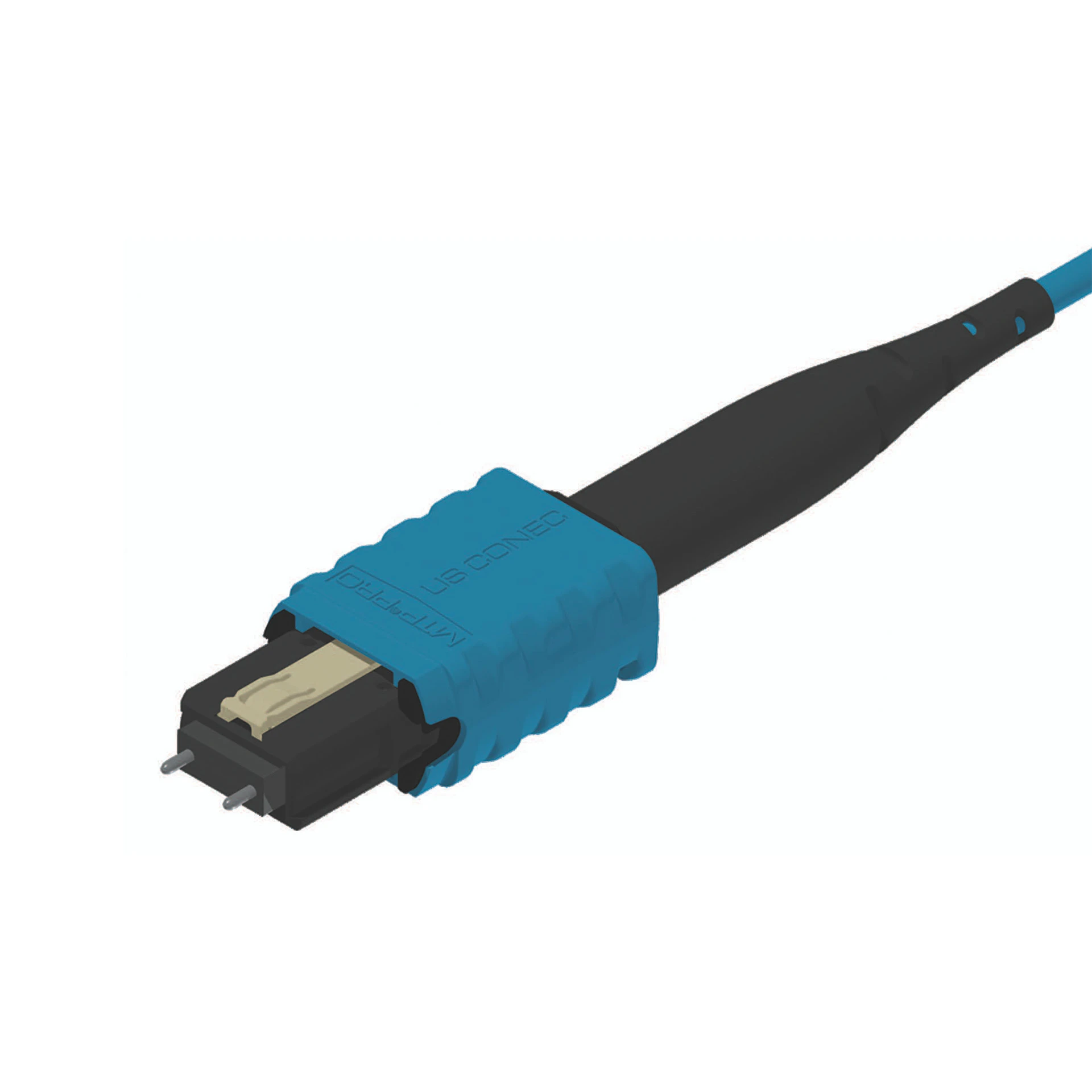 CORDAO OPTICO CONECTORIZADO 12F OM4 MPO12-UPC(M)/MPO12-UPC(M) 20.0D3 – MTF – LSZH – ACQUA – TIPO B – PREMIUM