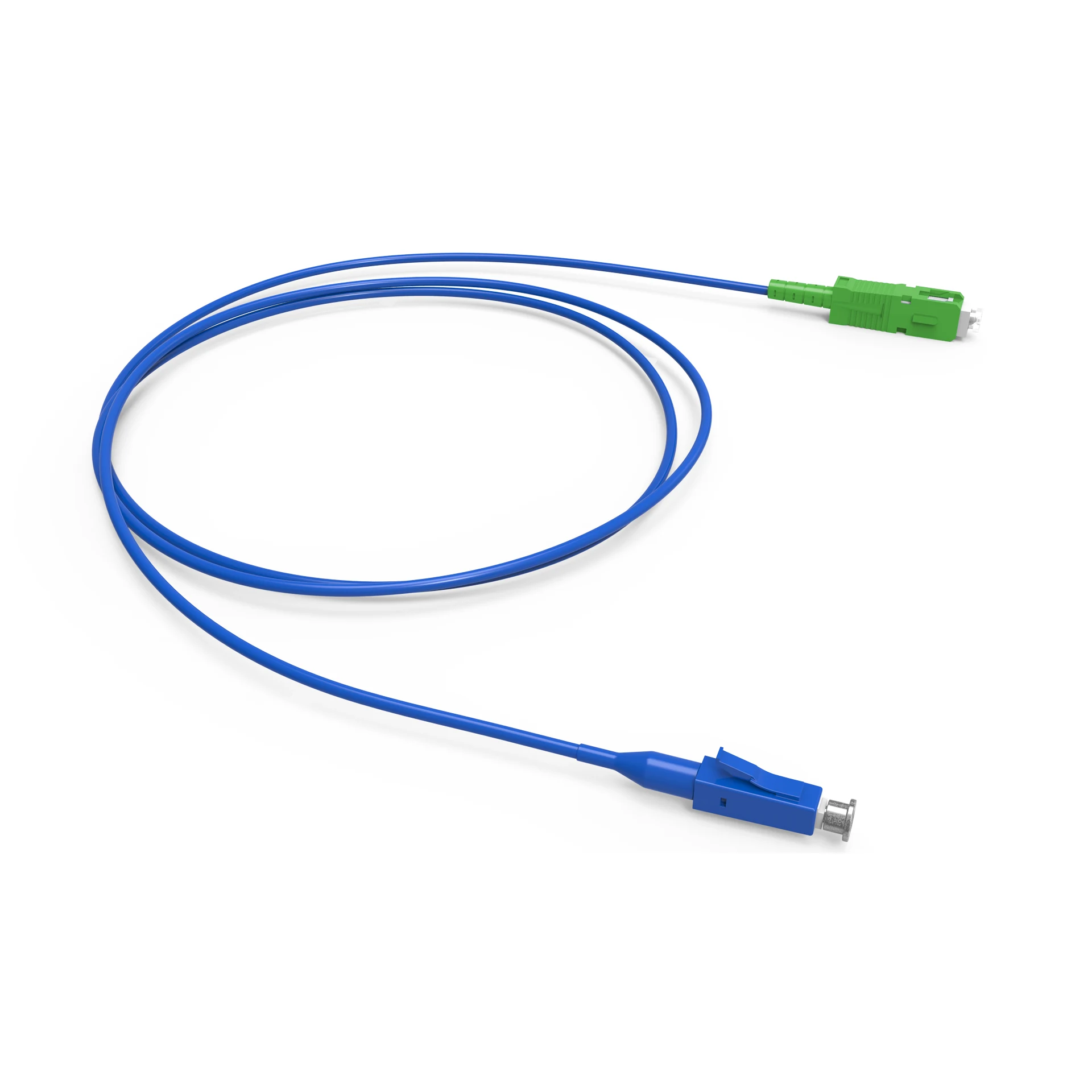 CORDAO MONOFIBRA CONECTORIZADO SM BLI G-657A2 SC-APC/SC-APC 1.0m – LSZH -AMARELO