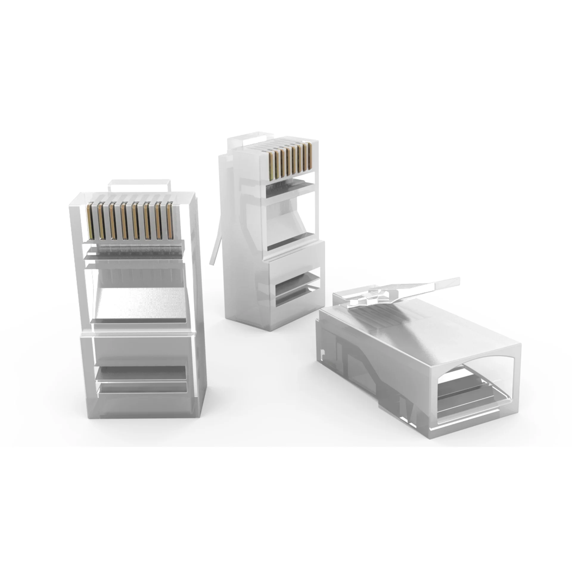UTP 8 POSITION MODULAR PLUG CAT.6 (PKG 50 PLUGS)