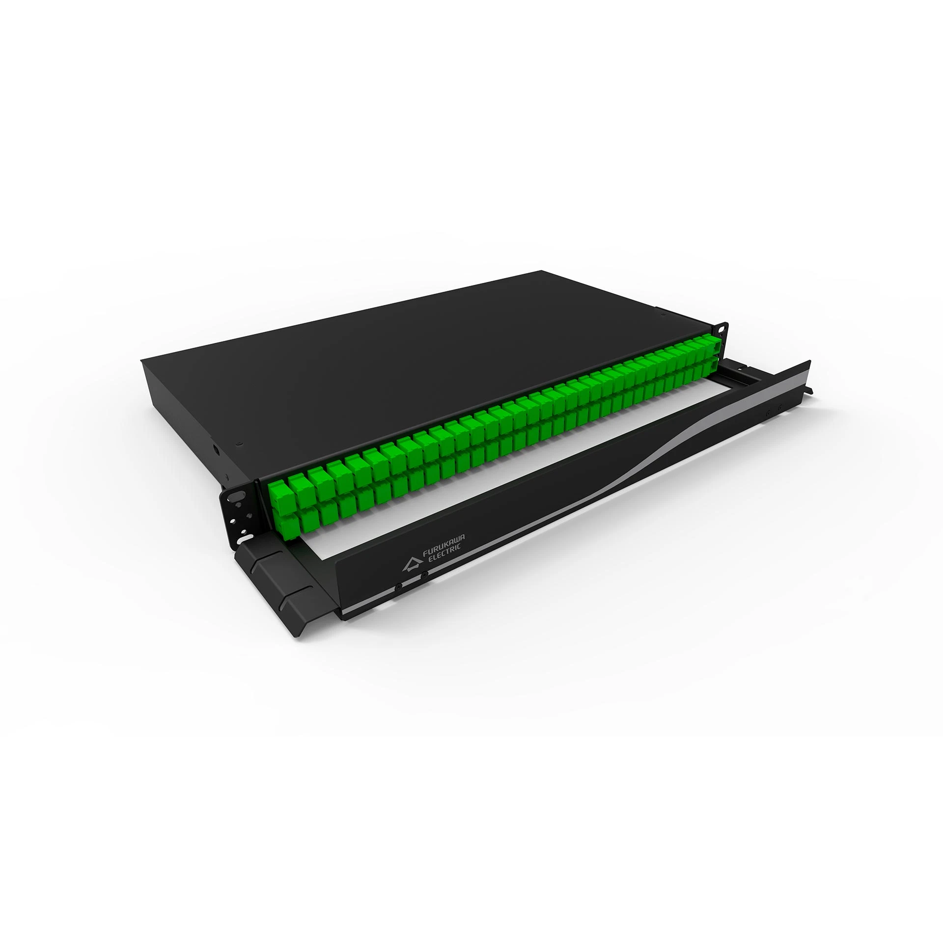 19″ FRAME WITH SPLITTER 1 X 2X32 G.657A SC-APC/SC-APC