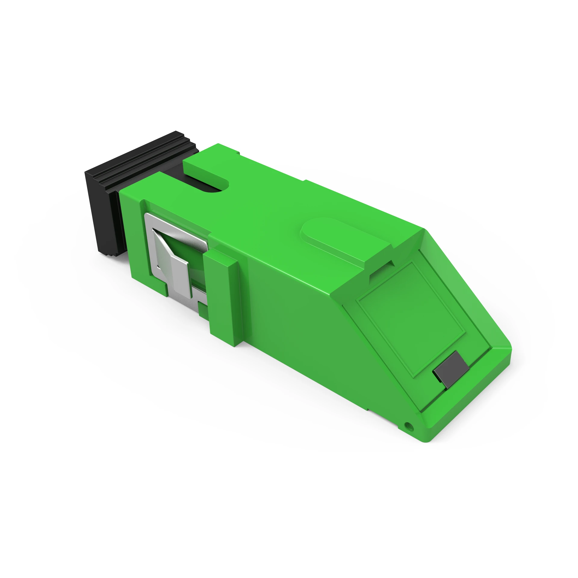 KIT DE ADAPTADORES OPTICOS 01F SM SC-APC CON SHUTTER FRONTAL (KIT CON 08 PZS)