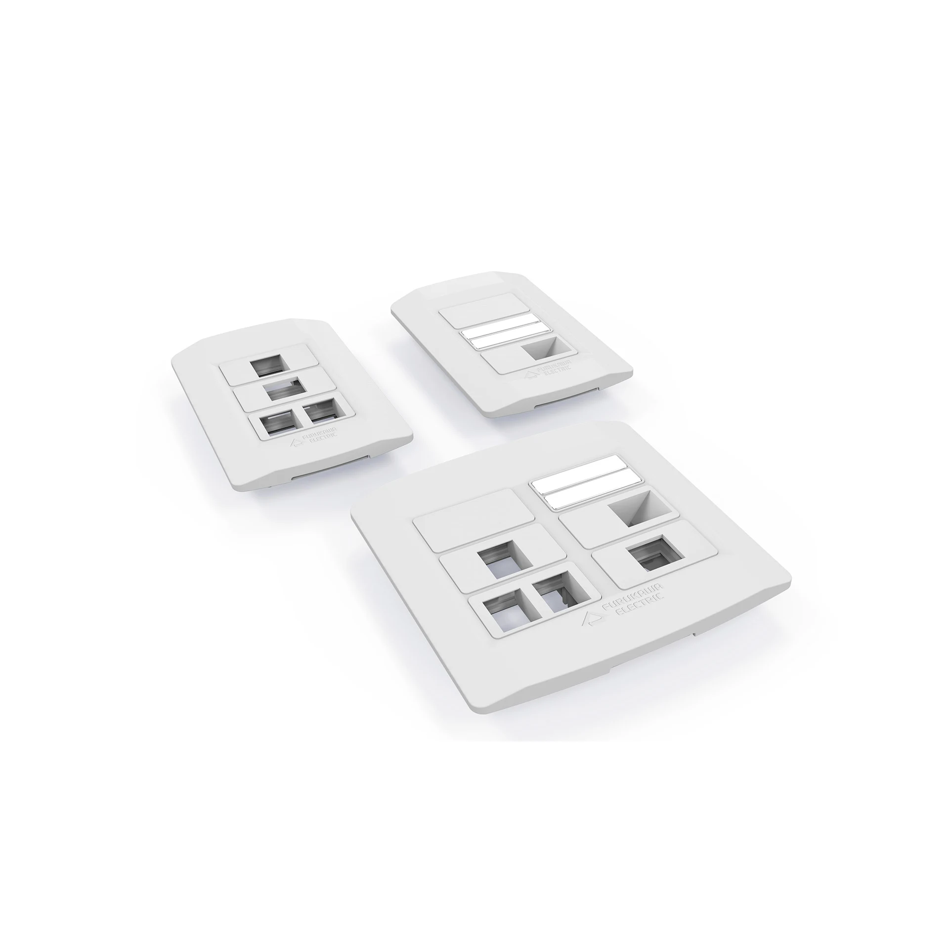 FACEPLATE MODULAR BLANCO – 4X2